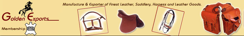 manufacturer & exporter of finest leather,saddlery,harness and leather goods