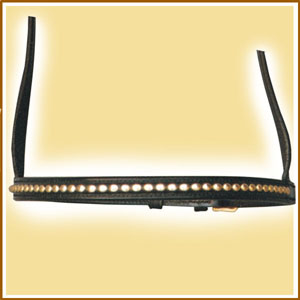 Noseband Raised With ring Button