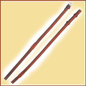 Plain leather reins