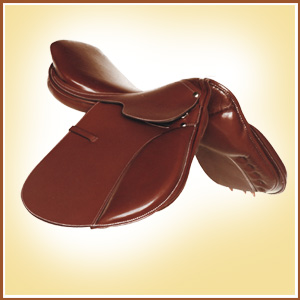 Harness Saddle, Flat Back Traditional styling