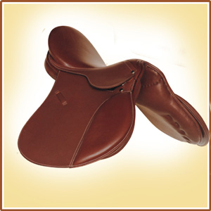 All Purpose Saddle, Round Back, Traditional styling 