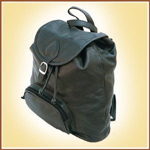 Softy Leather Back Pack